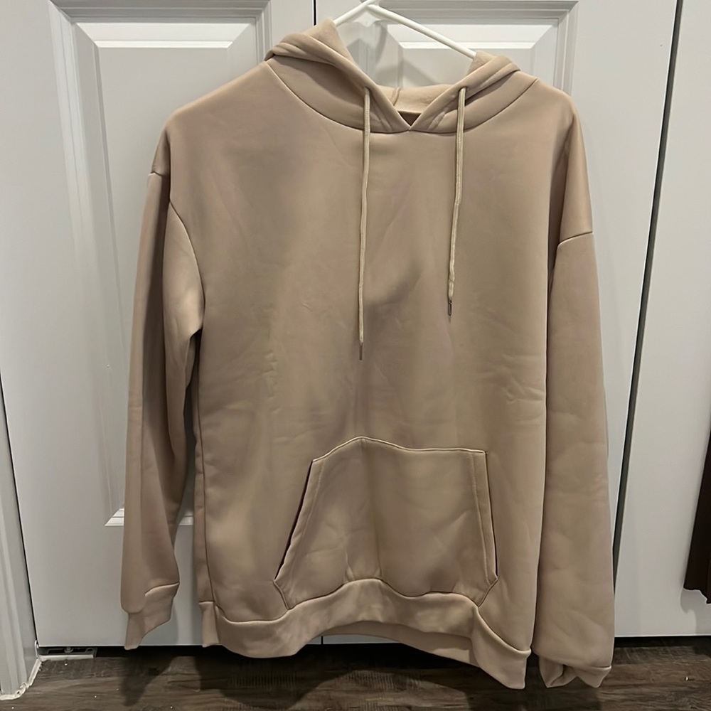 Beige/Cream Hoodie